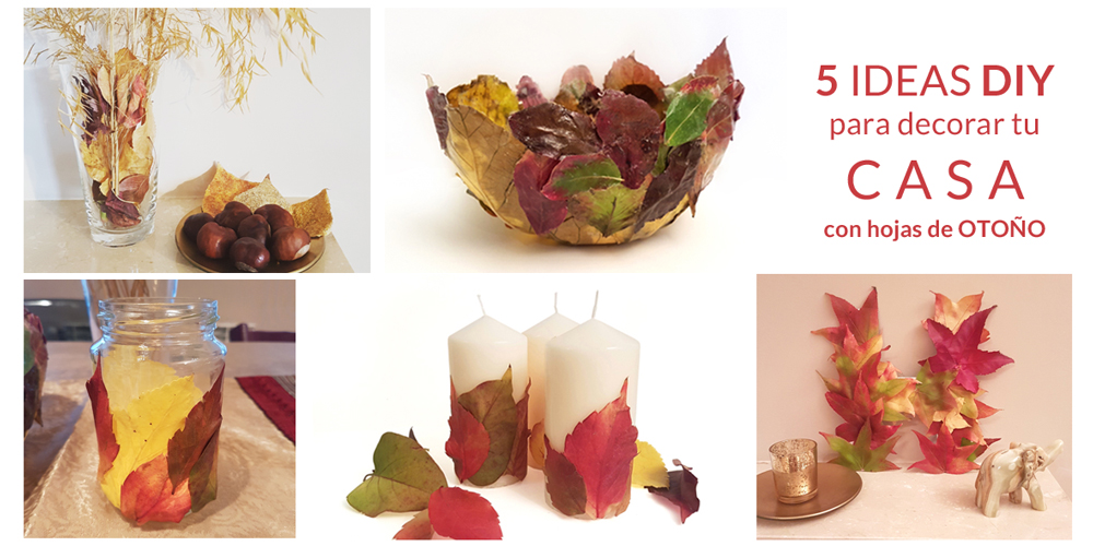 Ideas DIY hojas otoño