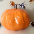 orange decorative halloween pumpkin