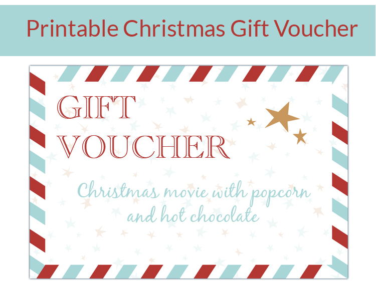 Free Printable Christmas Gift Voucher Template Uk Free Printable