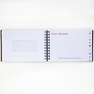 Album san valentin corazon paginas interiores escritura