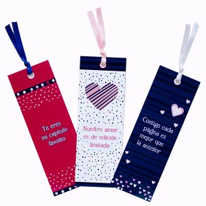 Marcapaginas san valentin divertidos
